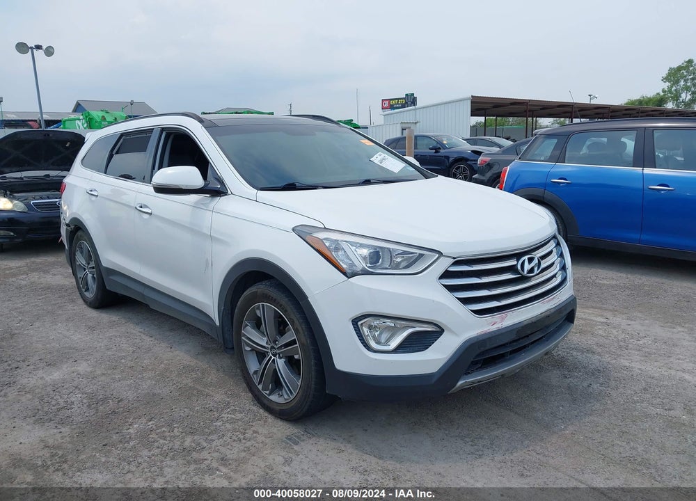 2014 HYUNDAI SANTA FE LIMITED VIN: KM8SR4HF8EU087558
