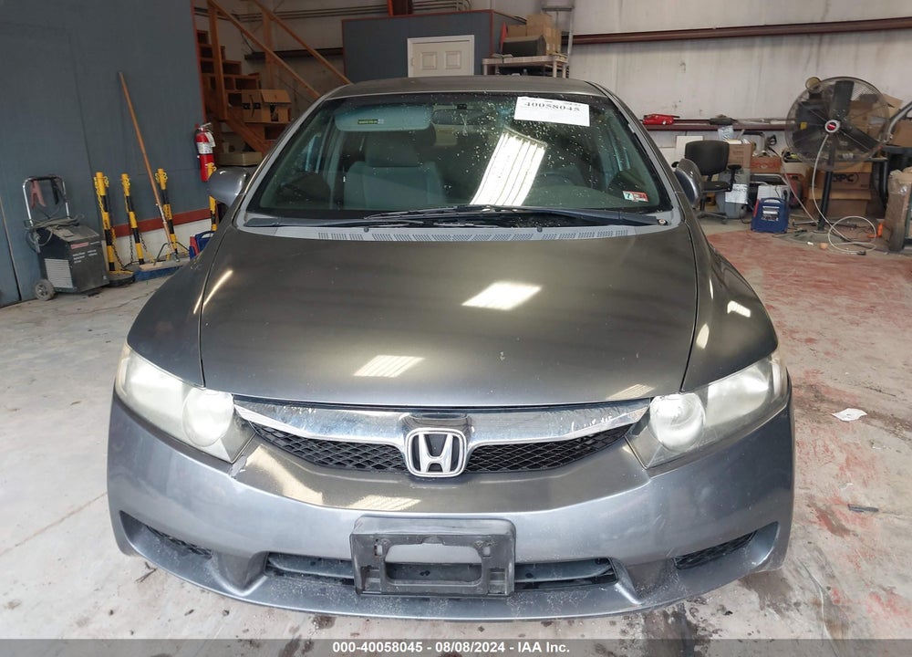 2009 HONDA CIVIC LX VIN: 2HGFA16549H367218