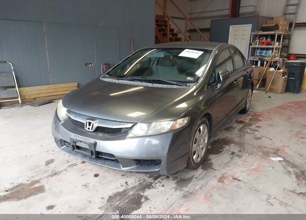 2009 HONDA CIVIC LX VIN: 2HGFA16549H367218