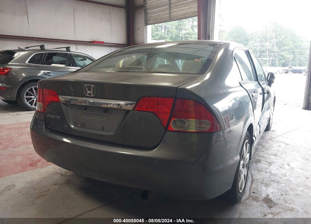 2009 HONDA CIVIC LX VIN: 2HGFA16549H367218