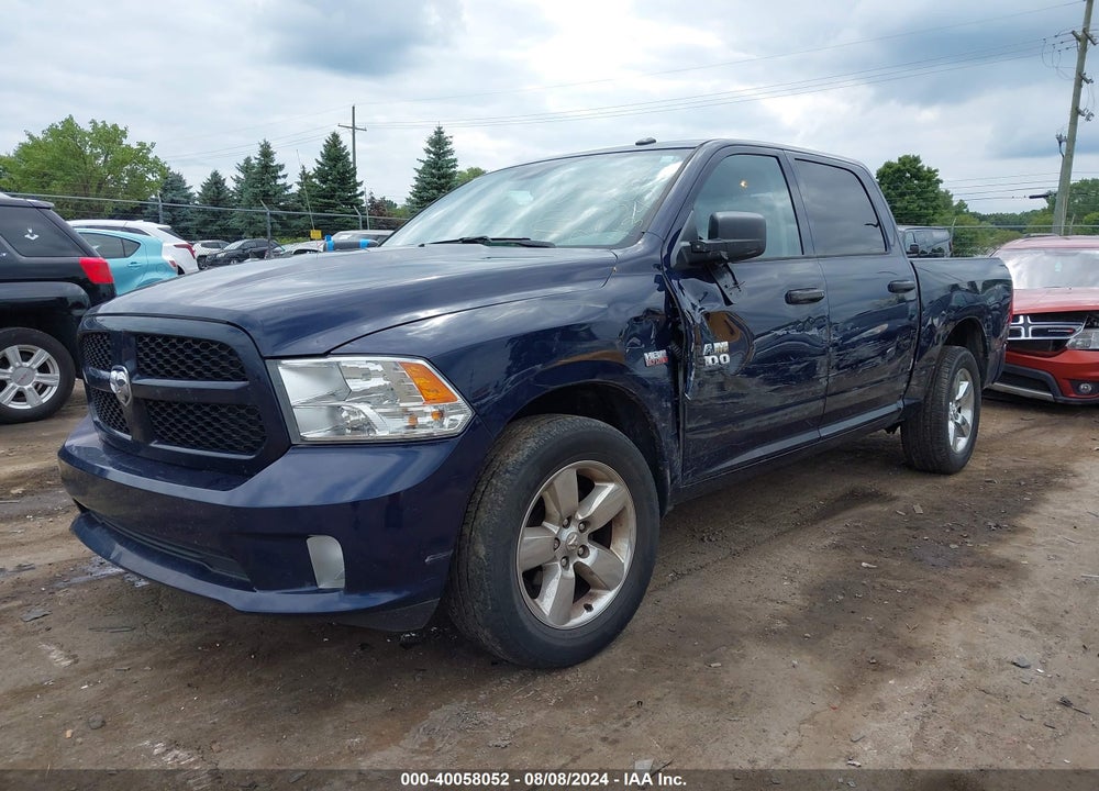 2018 RAM 1500 EXPRESS 4X4 5'7 BOX VIN: 3C6RR7KTXJG254347
