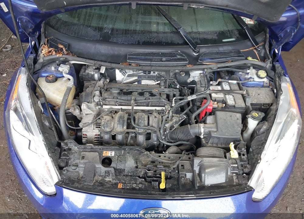 2015 FORD FIESTA TITANIUM VIN: 3FADP4CJ7FM166844