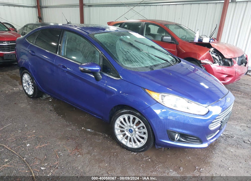2015 FORD FIESTA TITANIUM VIN: 3FADP4CJ7FM166844