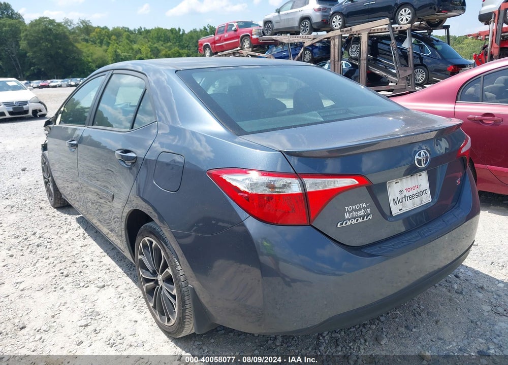 2015 TOYOTA COROLLA S PLUS VIN: 2T1BURHE9FC448785