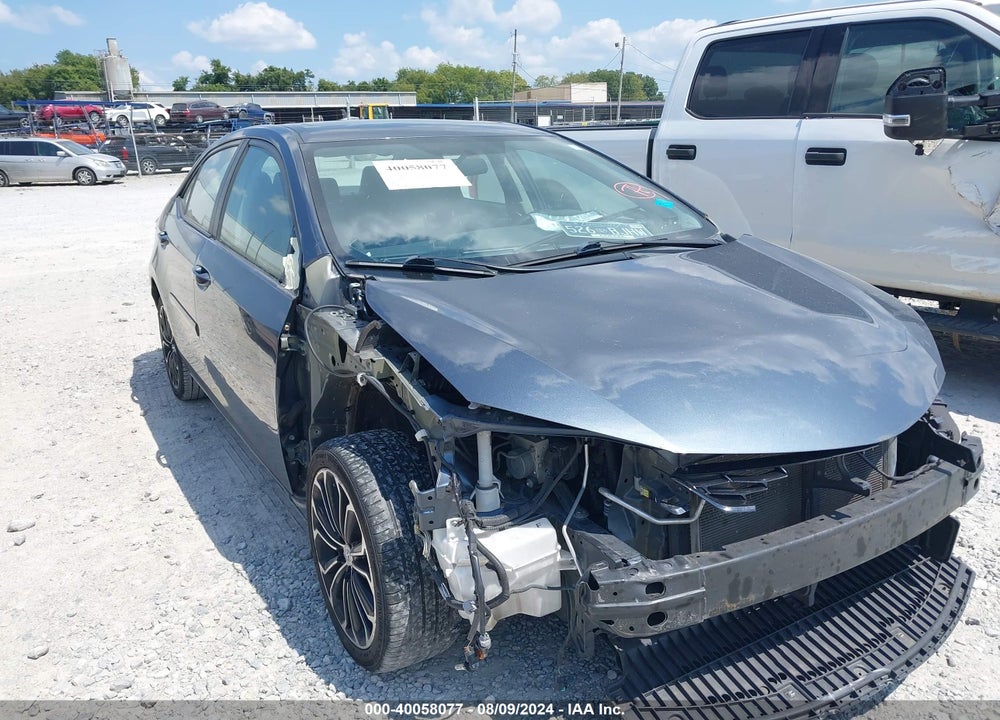 2015 TOYOTA COROLLA S PLUS VIN: 2T1BURHE9FC448785