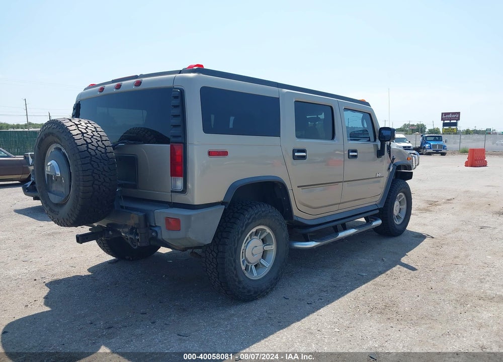 2006 HUMMER H2 SUV VIN: 5GRGN23U56H110710