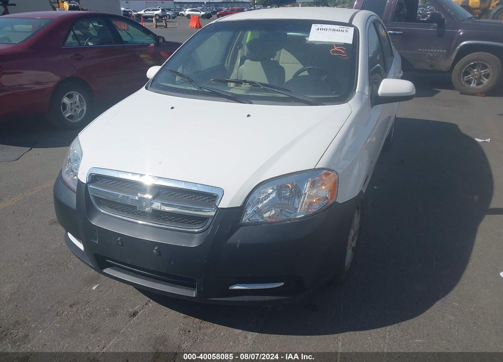 2007 CHEVROLET AVEO LT VIN: KL1TG56607B100106