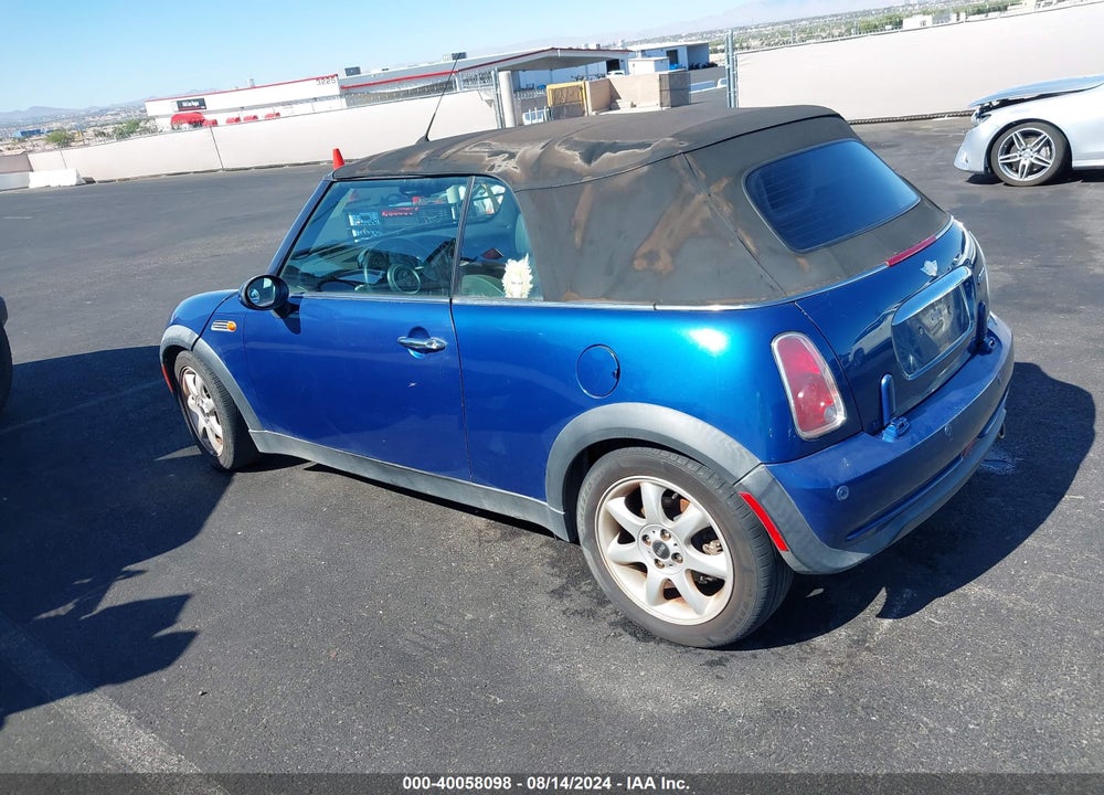 2007 MINI COOPER VIN: WMWRF33507TG16644