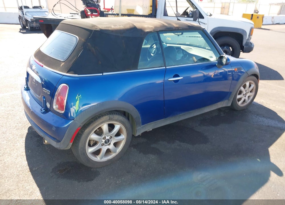 2007 MINI COOPER VIN: WMWRF33507TG16644