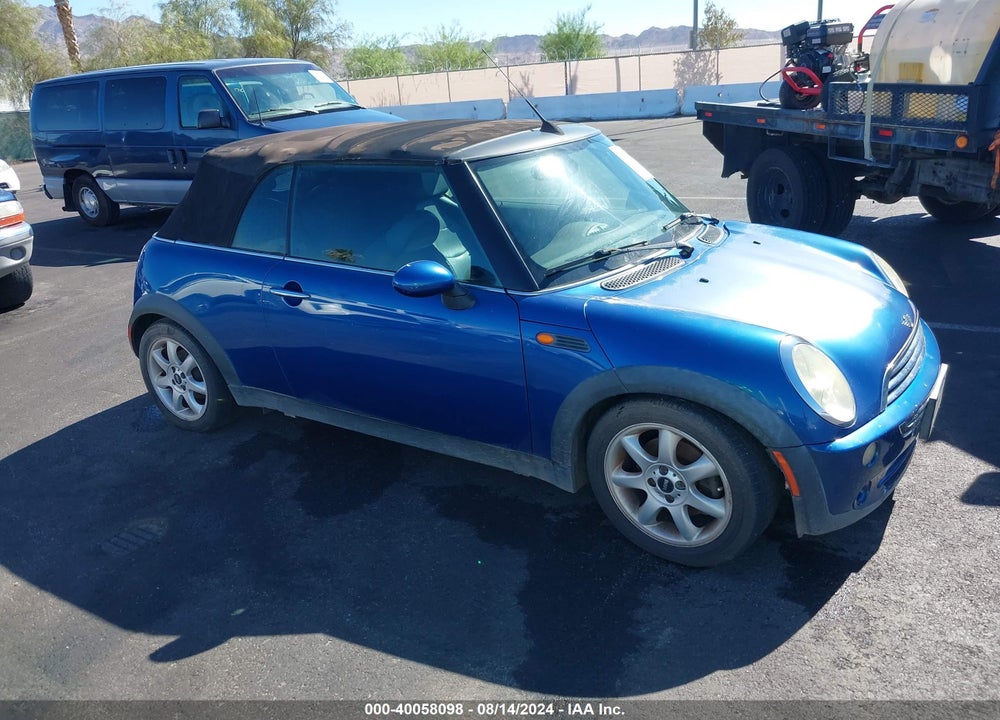 2007 MINI COOPER VIN: WMWRF33507TG16644