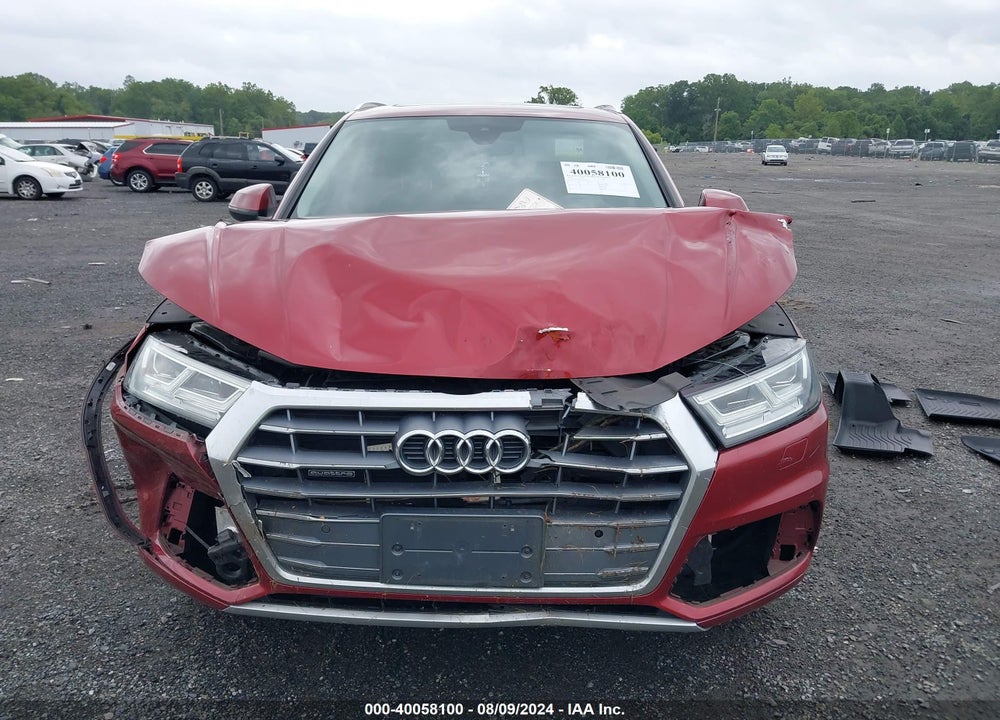 2018 AUDI Q5 2.0T PREMIUM/2.0T TECH PREMIUM VIN: WA1BNAFY4J2063888