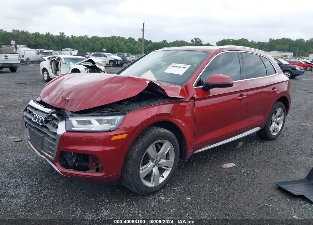 2018 AUDI Q5 2.0T PREMIUM/2.0T TECH PREMIUM VIN: WA1BNAFY4J2063888