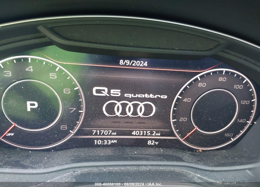 2018 AUDI Q5 2.0T PREMIUM/2.0T TECH PREMIUM VIN: WA1BNAFY4J2063888