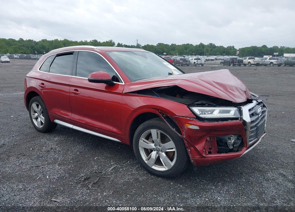 2018 AUDI Q5 2.0T PREMIUM/2.0T TECH PREMIUM VIN: WA1BNAFY4J2063888