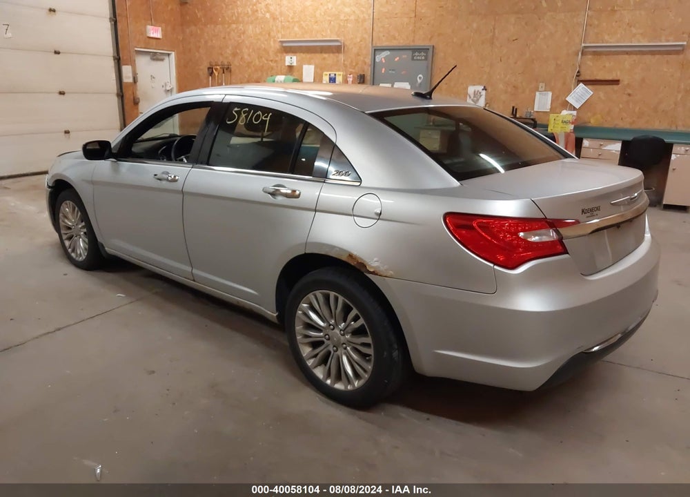 2011 CHRYSLER 200 LIMITED VIN: 1C3BC2FB0BN612133