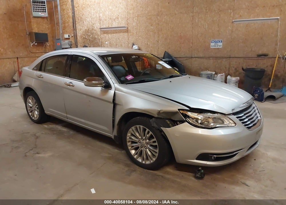 2011 CHRYSLER 200 LIMITED VIN: 1C3BC2FB0BN612133