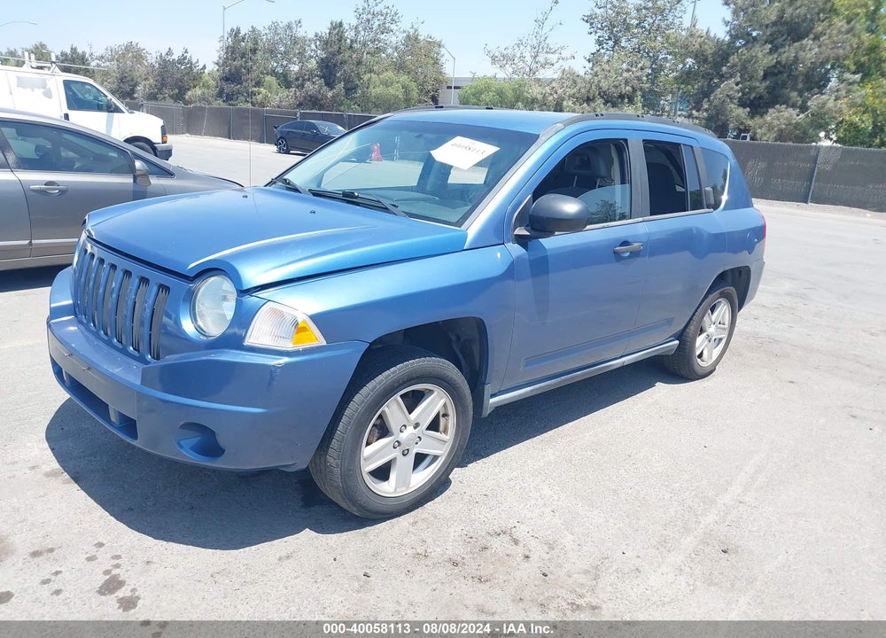 2007 JEEP COMPASS SPORT VIN: 1J8FF47W57D596597