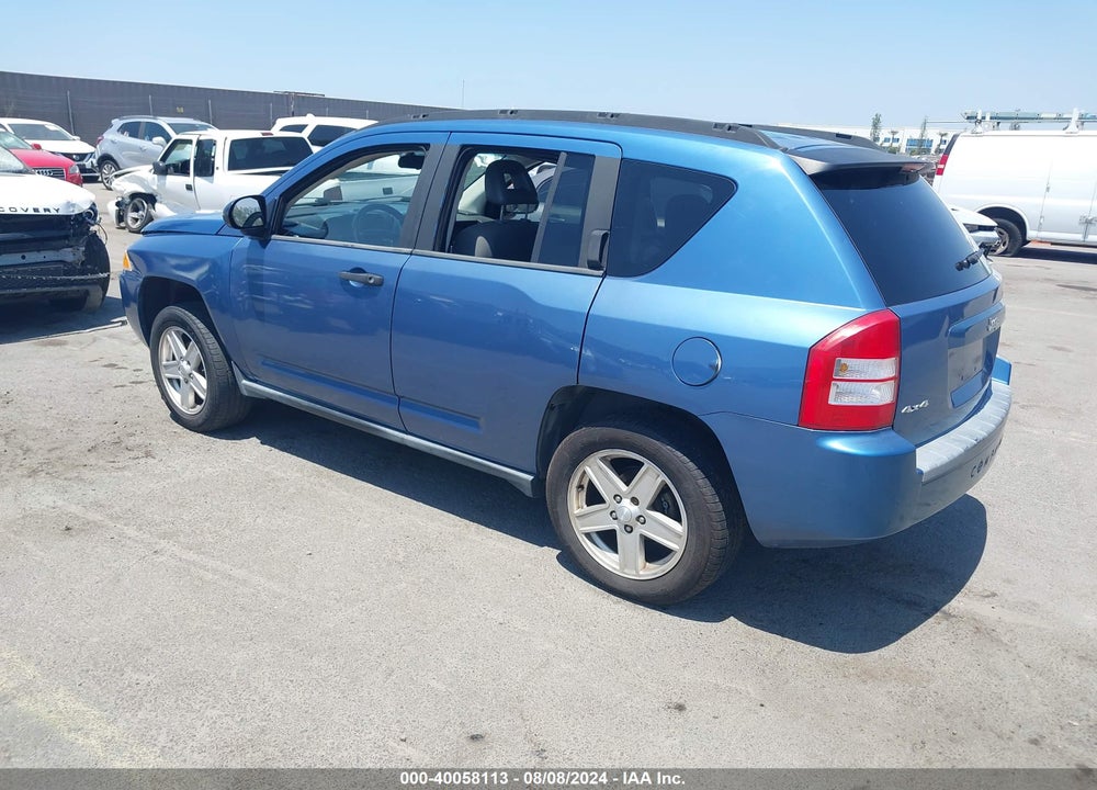 2007 JEEP COMPASS SPORT VIN: 1J8FF47W57D596597