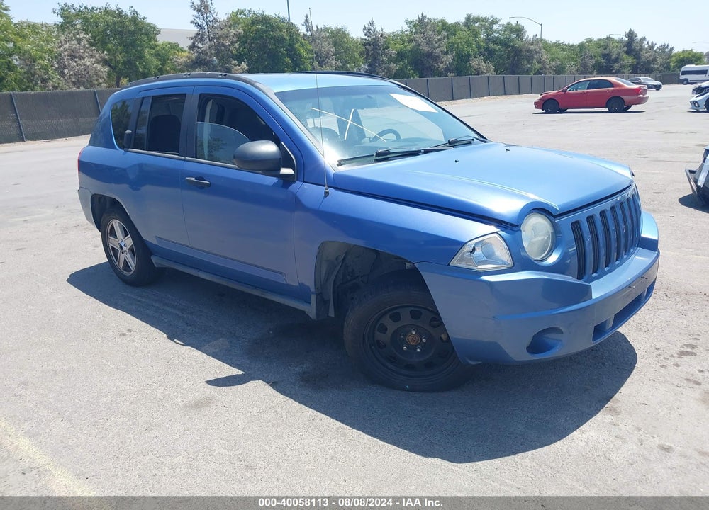 2007 JEEP COMPASS SPORT VIN: 1J8FF47W57D596597