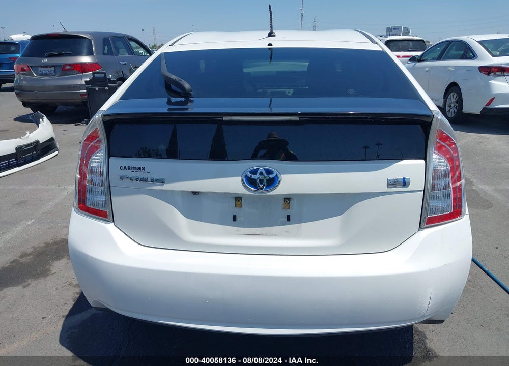 2013 TOYOTA PRIUS TWO VIN: JTDKN3DU0D5623345