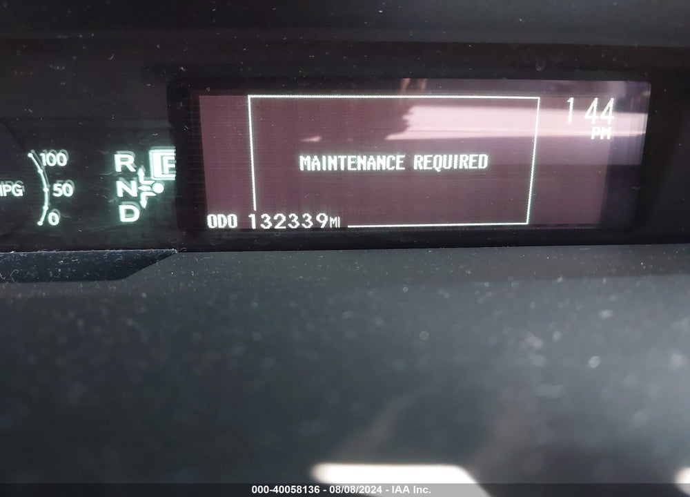 2013 TOYOTA PRIUS TWO VIN: JTDKN3DU0D5623345