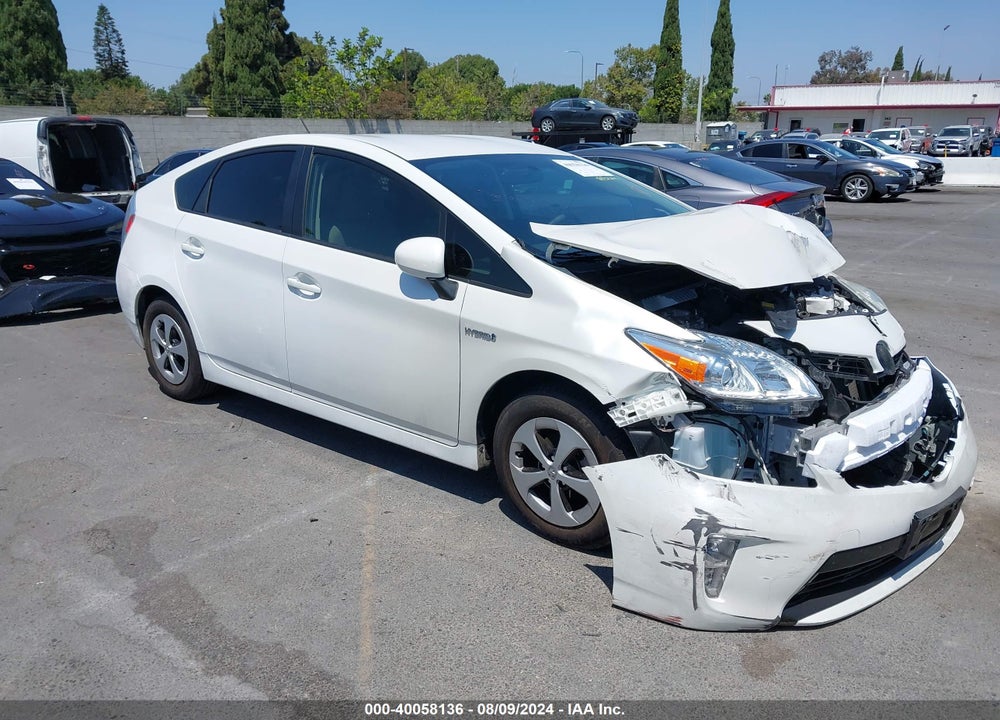 2013 TOYOTA PRIUS TWO VIN: JTDKN3DU0D5623345