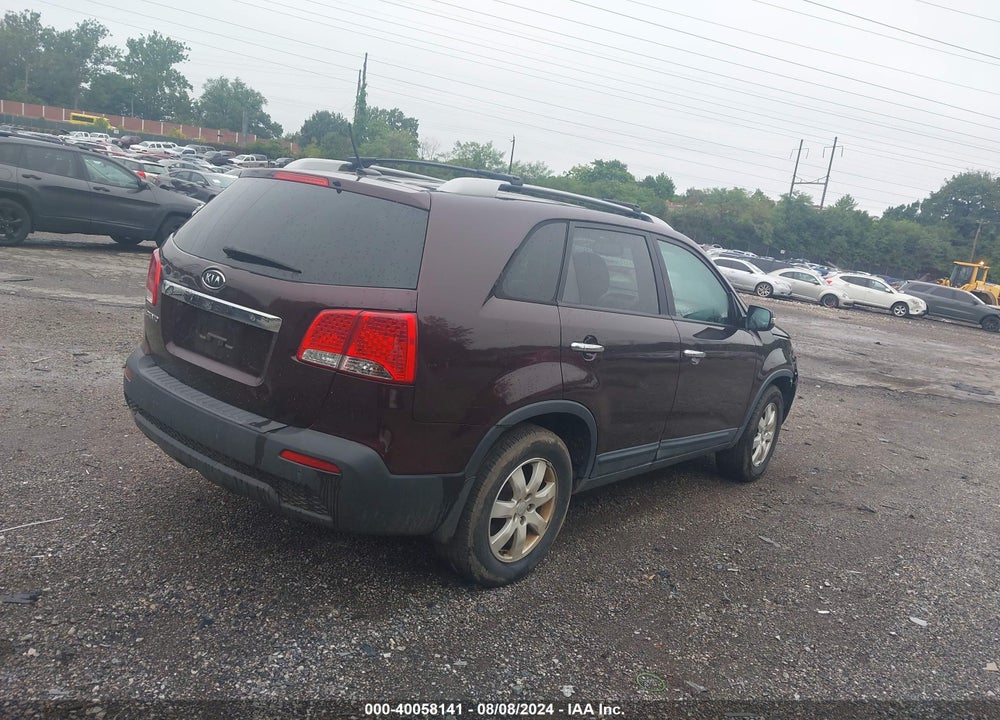 2011 KIA SORENTO LX VIN: 5XYKT4A10BG181077