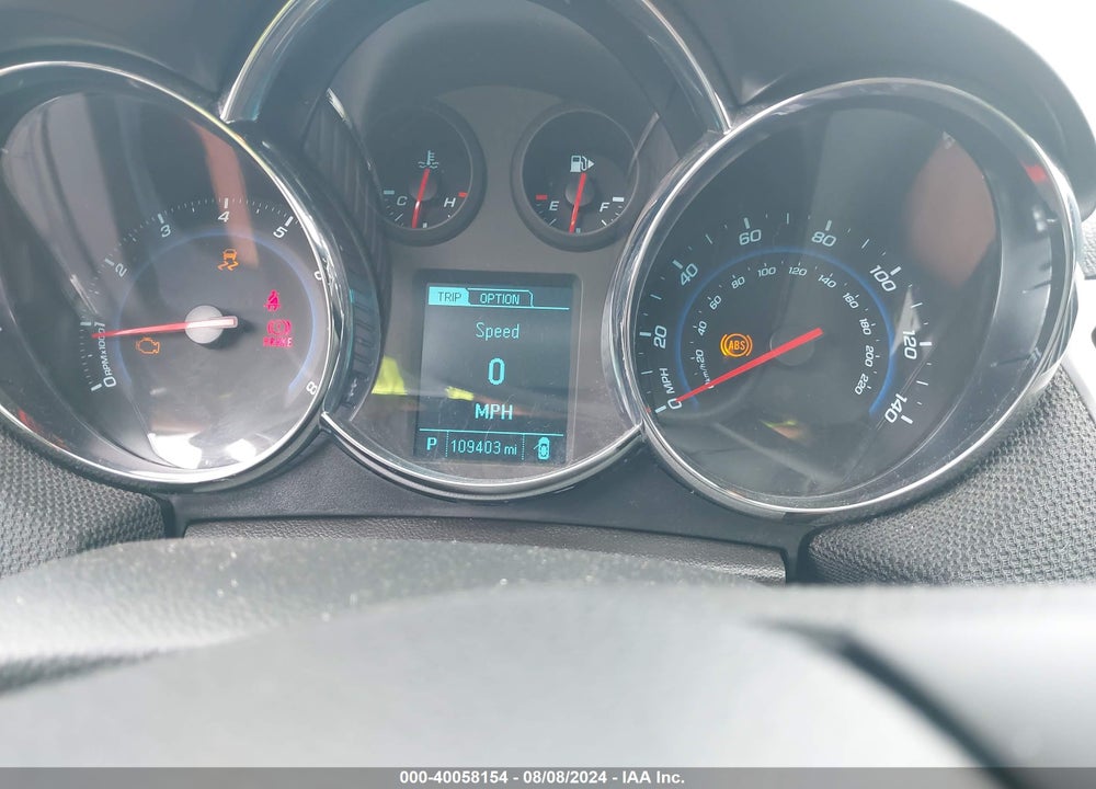 2013 CHEVROLET CRUZE 1LT AUTO VIN: 1G1PC5SB8D7232627