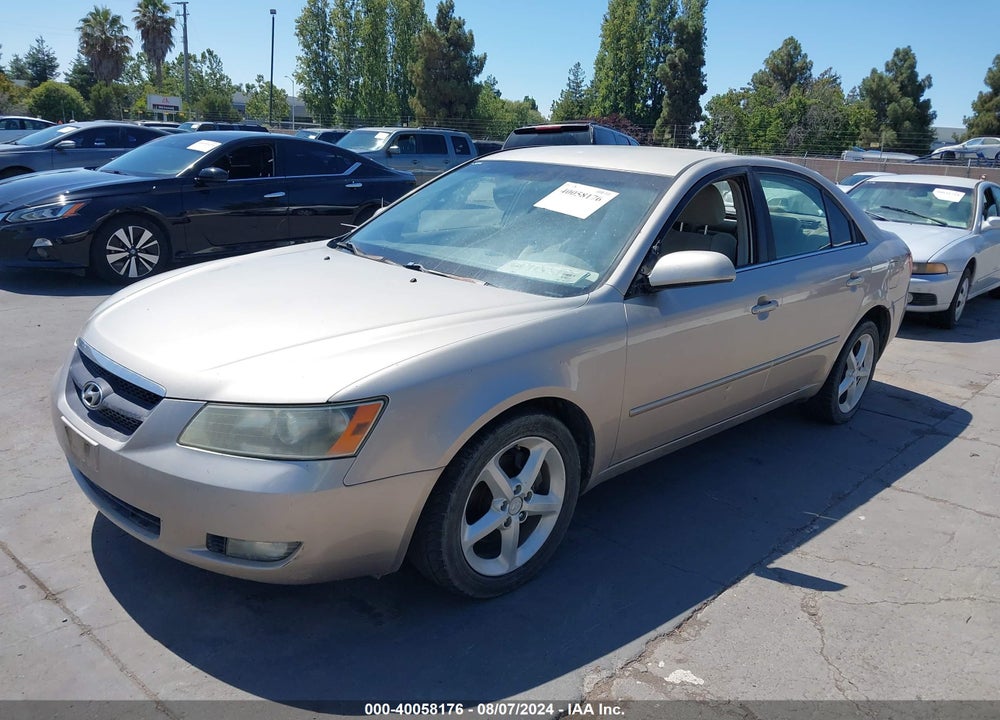 2007 HYUNDAI SONATA LIMITED/SE V6 VIN: 5NPEU46F87H159486