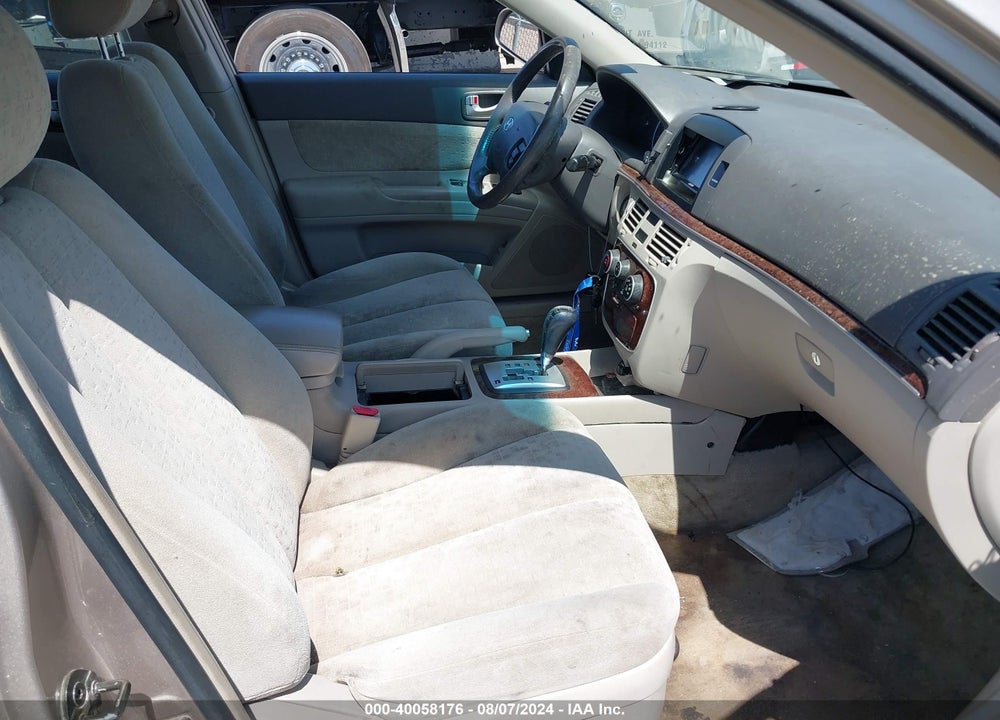 2007 HYUNDAI SONATA LIMITED/SE V6 VIN: 5NPEU46F87H159486