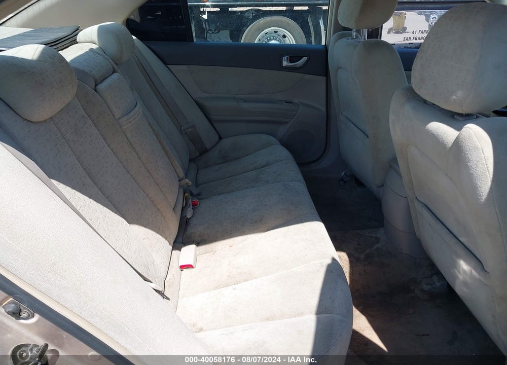 2007 HYUNDAI SONATA LIMITED/SE V6 VIN: 5NPEU46F87H159486