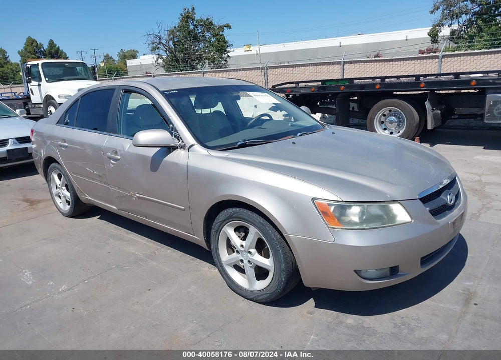 2007 HYUNDAI SONATA LIMITED/SE V6 VIN: 5NPEU46F87H159486