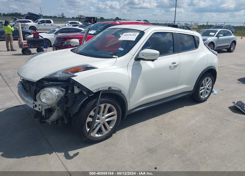 2015 NISSAN JUKE SV VIN: JN8AF5MR8FT505238