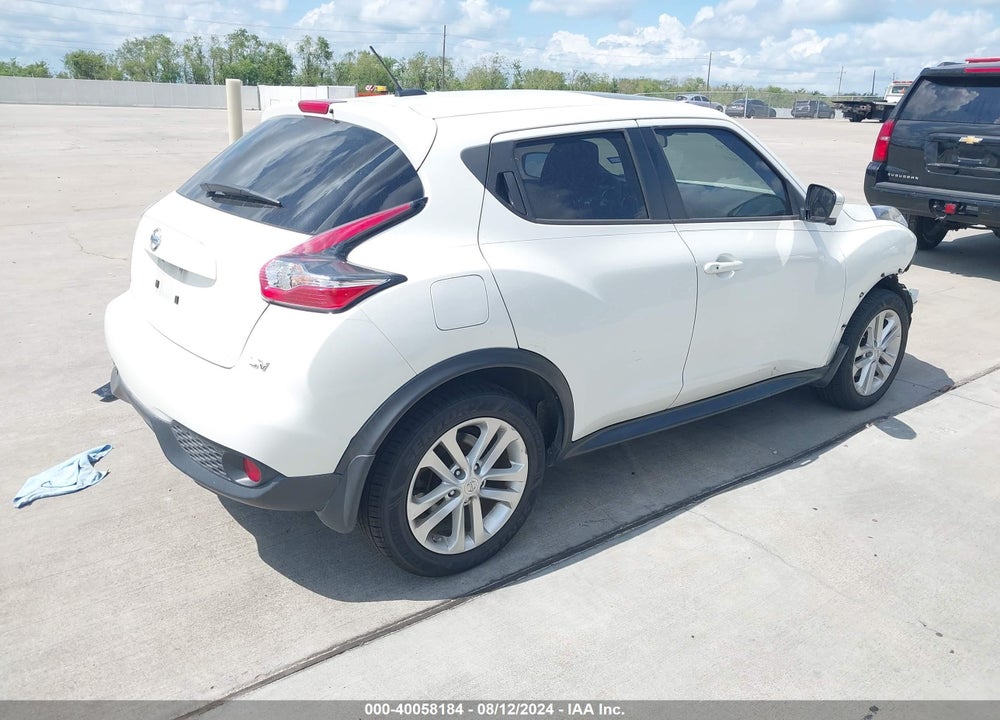 2015 NISSAN JUKE SV VIN: JN8AF5MR8FT505238