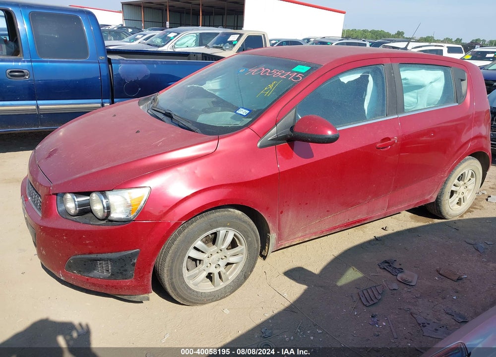 2013 CHEVROLET SONIC LT AUTO VIN: 1G1JC6SH5D4235552