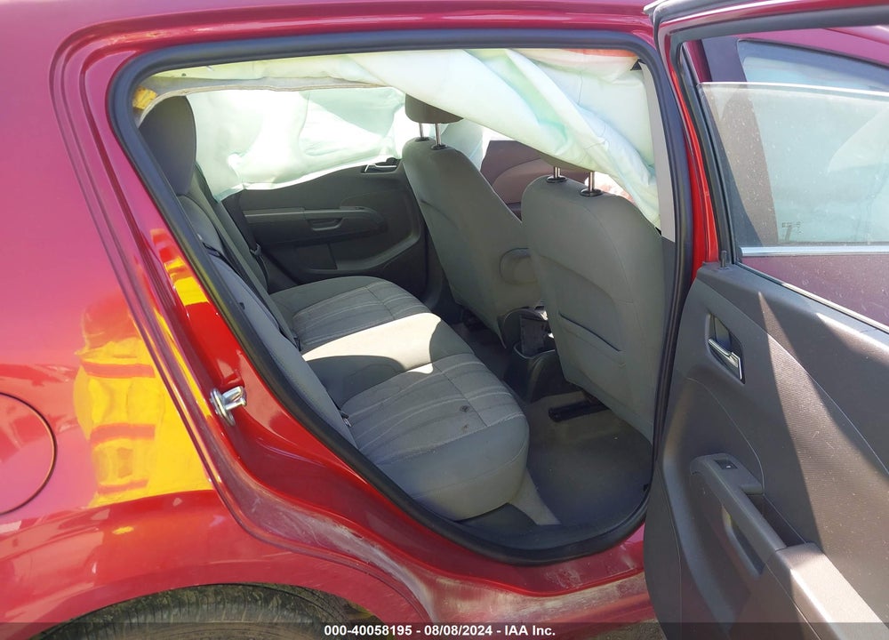 2013 CHEVROLET SONIC LT AUTO VIN: 1G1JC6SH5D4235552