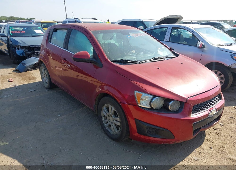2013 CHEVROLET SONIC LT AUTO VIN: 1G1JC6SH5D4235552
