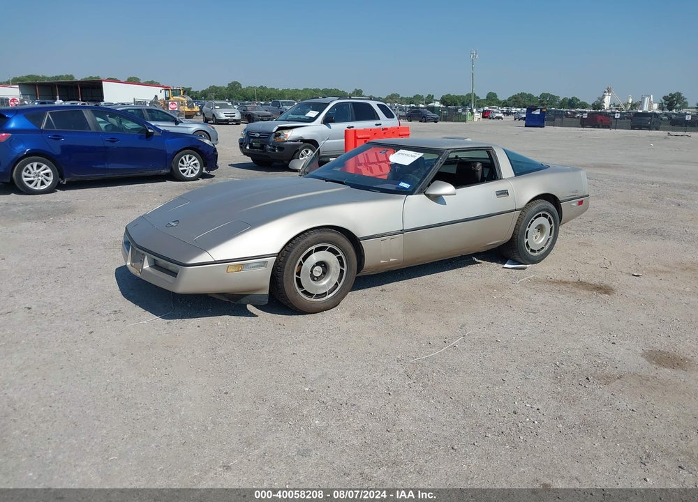 1986 CHEVROLET CORVETTE VIN: 1G1YY0786G5114954