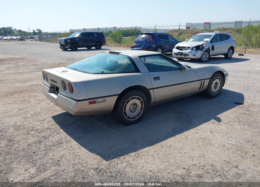 1986 CHEVROLET CORVETTE VIN: 1G1YY0786G5114954
