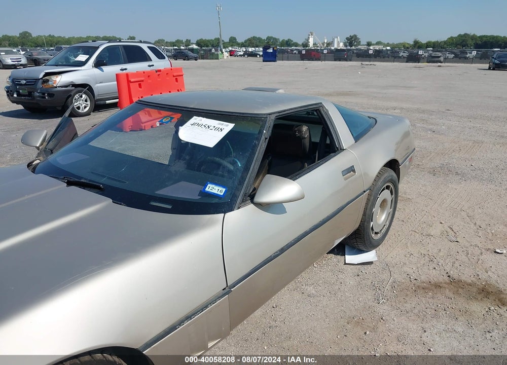 1986 CHEVROLET CORVETTE VIN: 1G1YY0786G5114954