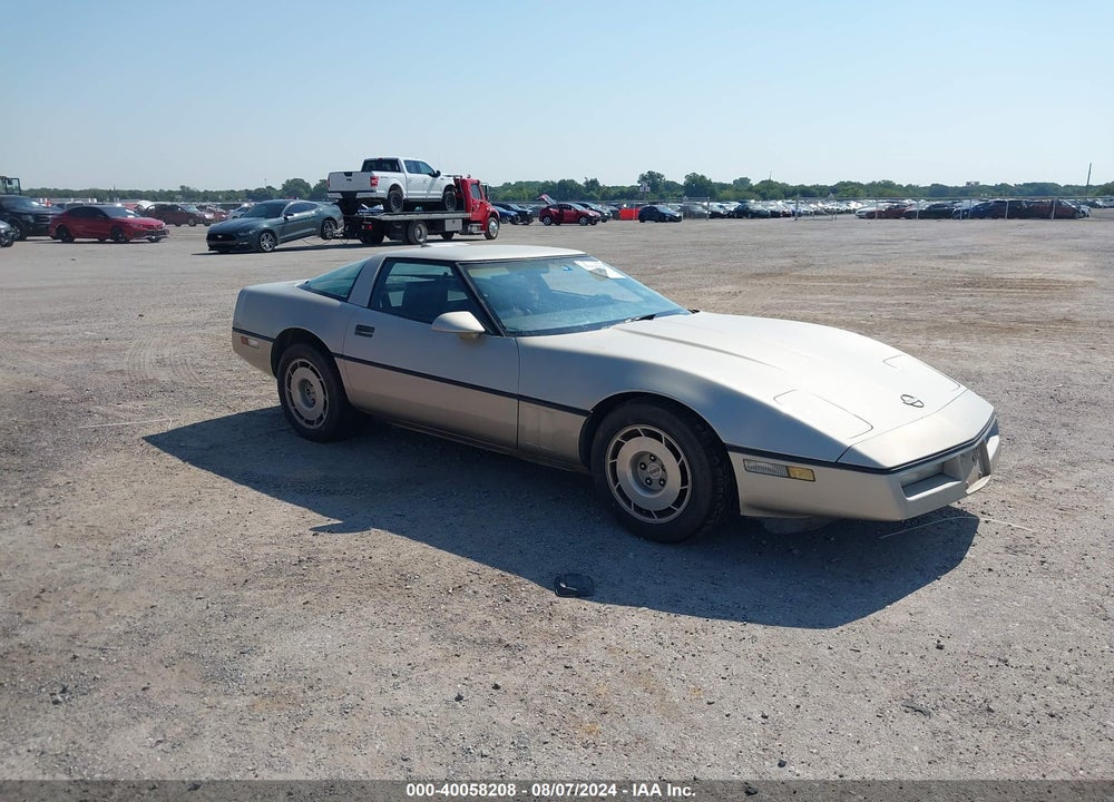 1986 CHEVROLET CORVETTE VIN: 1G1YY0786G5114954