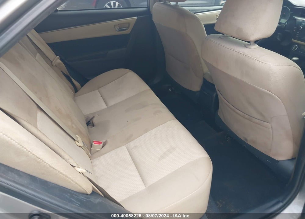 2014 TOYOTA COROLLA LE VIN: 2T1BURHE2EC146320