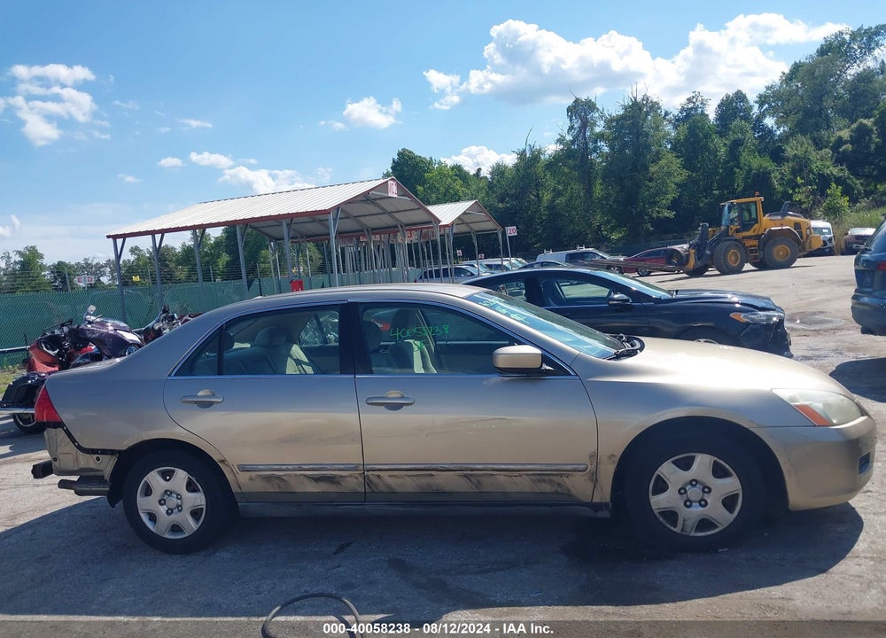 2006 HONDA ACCORD 2.4 LX VIN: 3HGCM564X6G700557