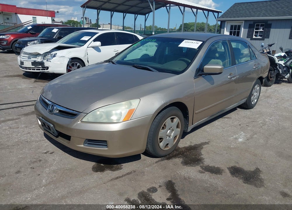 2006 HONDA ACCORD 2.4 LX VIN: 3HGCM564X6G700557