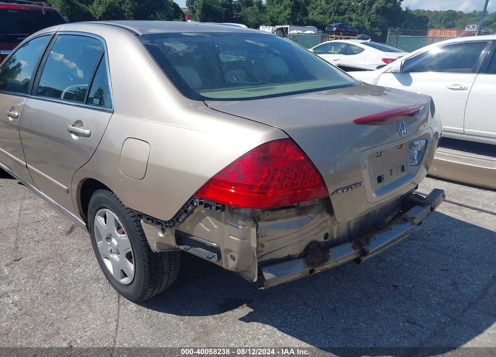 2006 HONDA ACCORD 2.4 LX VIN: 3HGCM564X6G700557