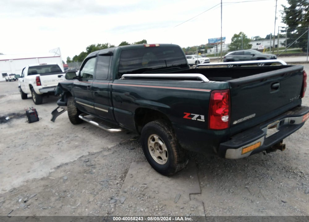 2003 CHEVROLET SILVERADO 1500 LT VIN: 2GCEK19T731167502