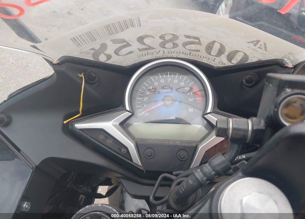 2012 HONDA CBX250 RA VIN: MLHMC4119C5201018