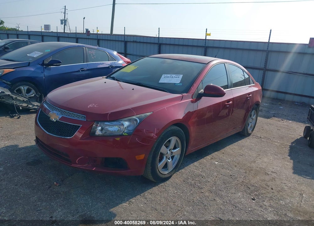 2014 CHEVROLET CRUZE LT VIN: 1G1PC5SB0E7356554
