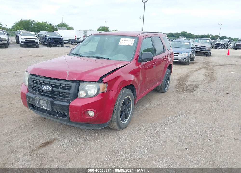 2010 FORD ESCAPE XLT VIN: 1FMCU9DG7AKC58756