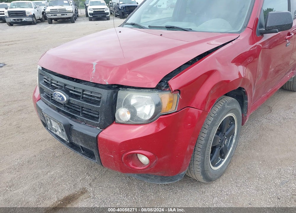 2010 FORD ESCAPE XLT VIN: 1FMCU9DG7AKC58756